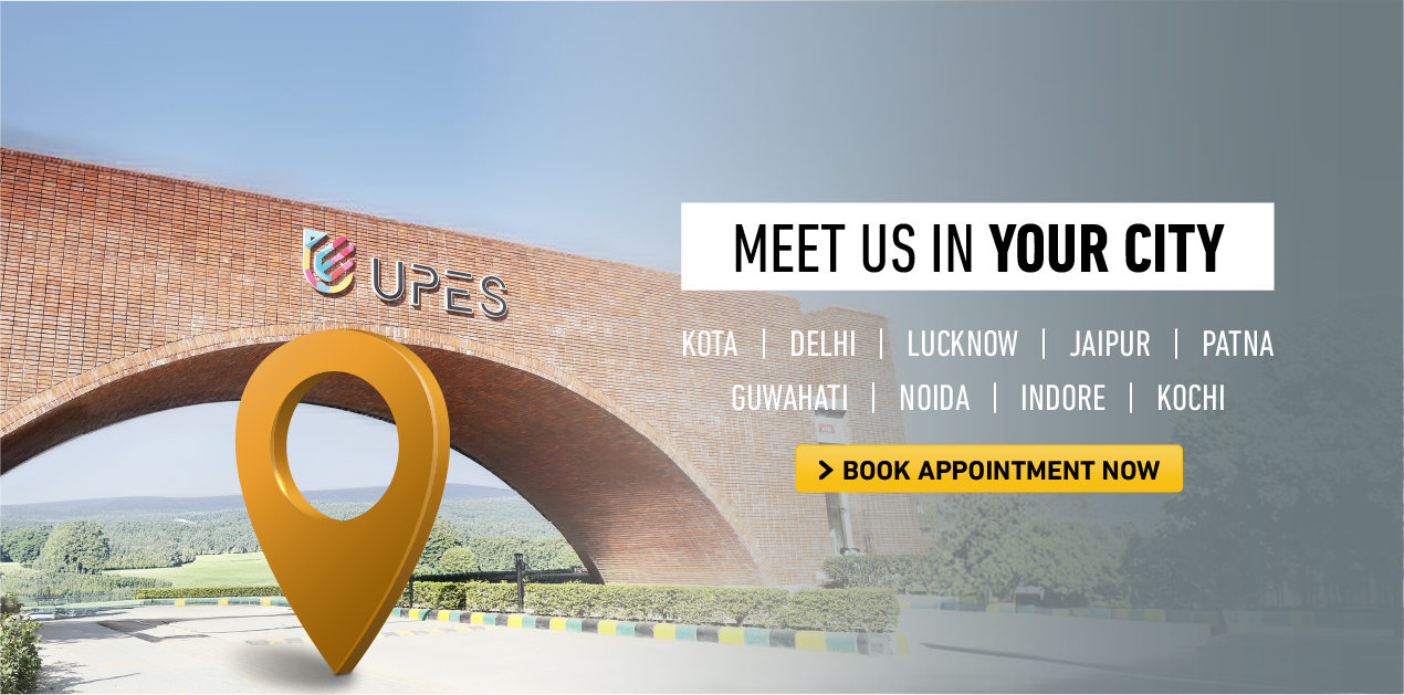 Meet UPES in your city — Delhi, Jaipur, Lucknow, Kota, Patna